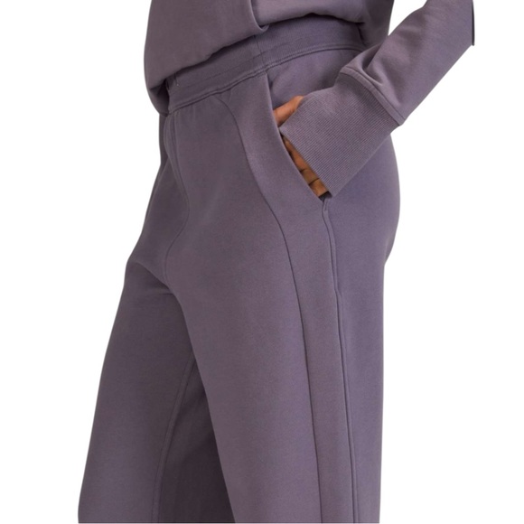 Lululemon Womens Size 6 Dusky Lavender Scuba Relaxed High-Rise Jogger Sweatpants - Picture 5 of 10